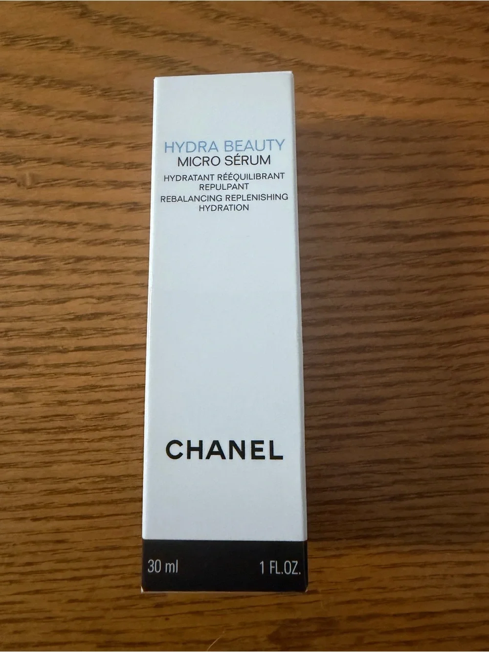 CHANEL Hydra Beauty Micro-Serum – White and Black Packaging